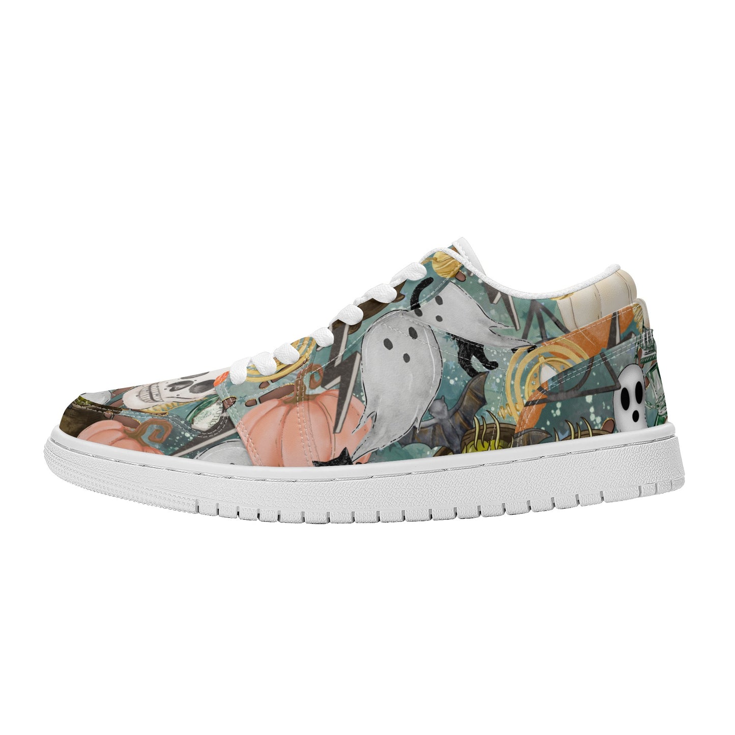 Halloween Mashup Womens Low Top Skateboard Sneakers SF-S40-W