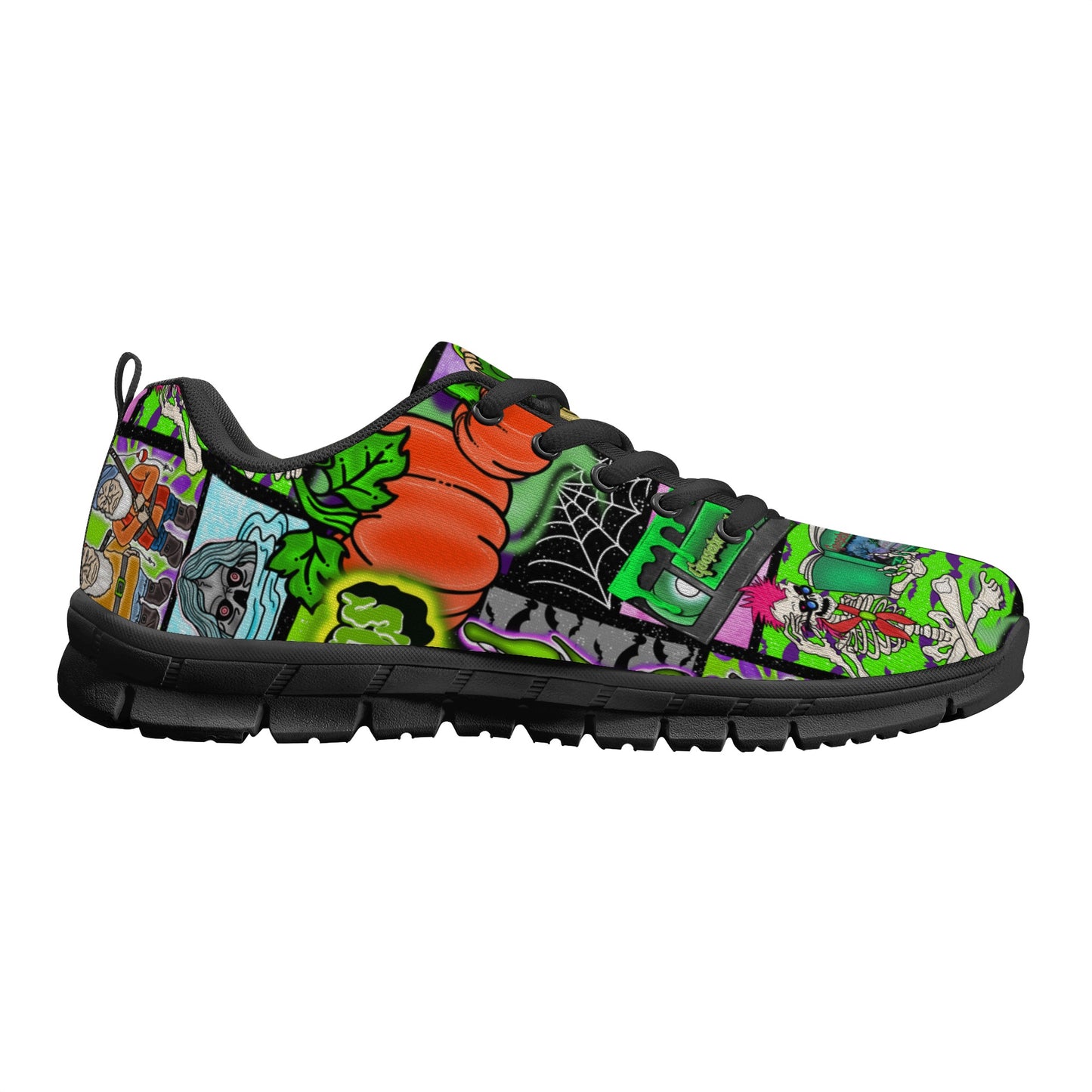 Halloween Patchwork Mens Running Shoes Classic D23-M