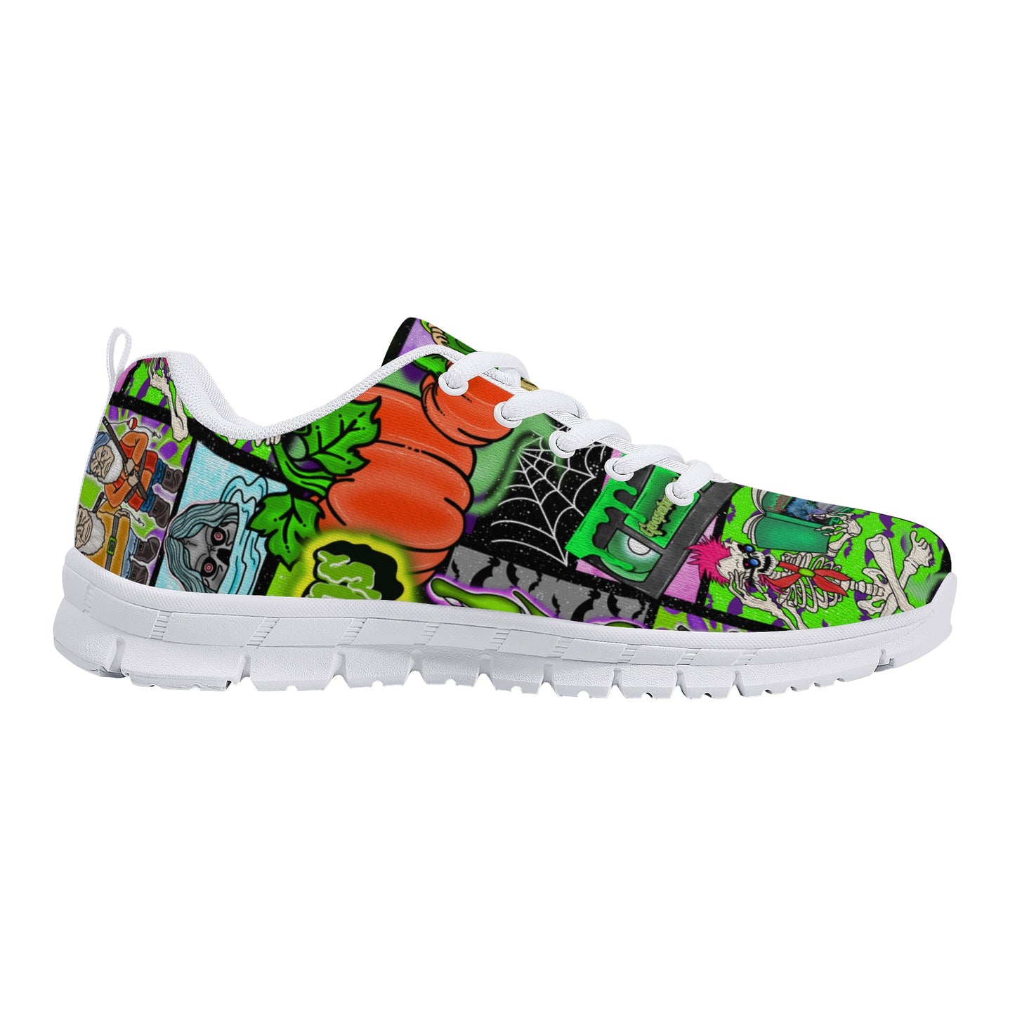 Halloween Patchwork Mens Running Shoes Classic D23-M