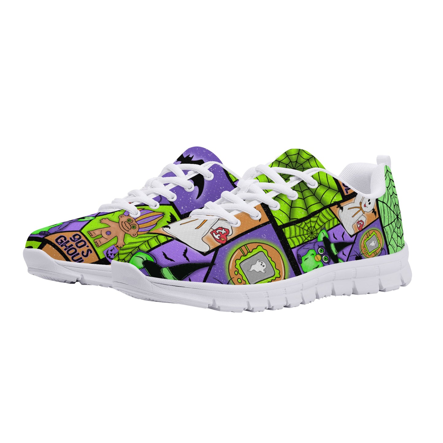 Halloween 90s Ghoul Womens Running Shoes Classic D23-W