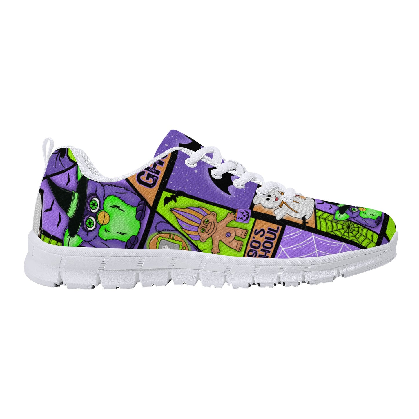 Halloween 90s Ghoul Womens Running Shoes Classic D23-W