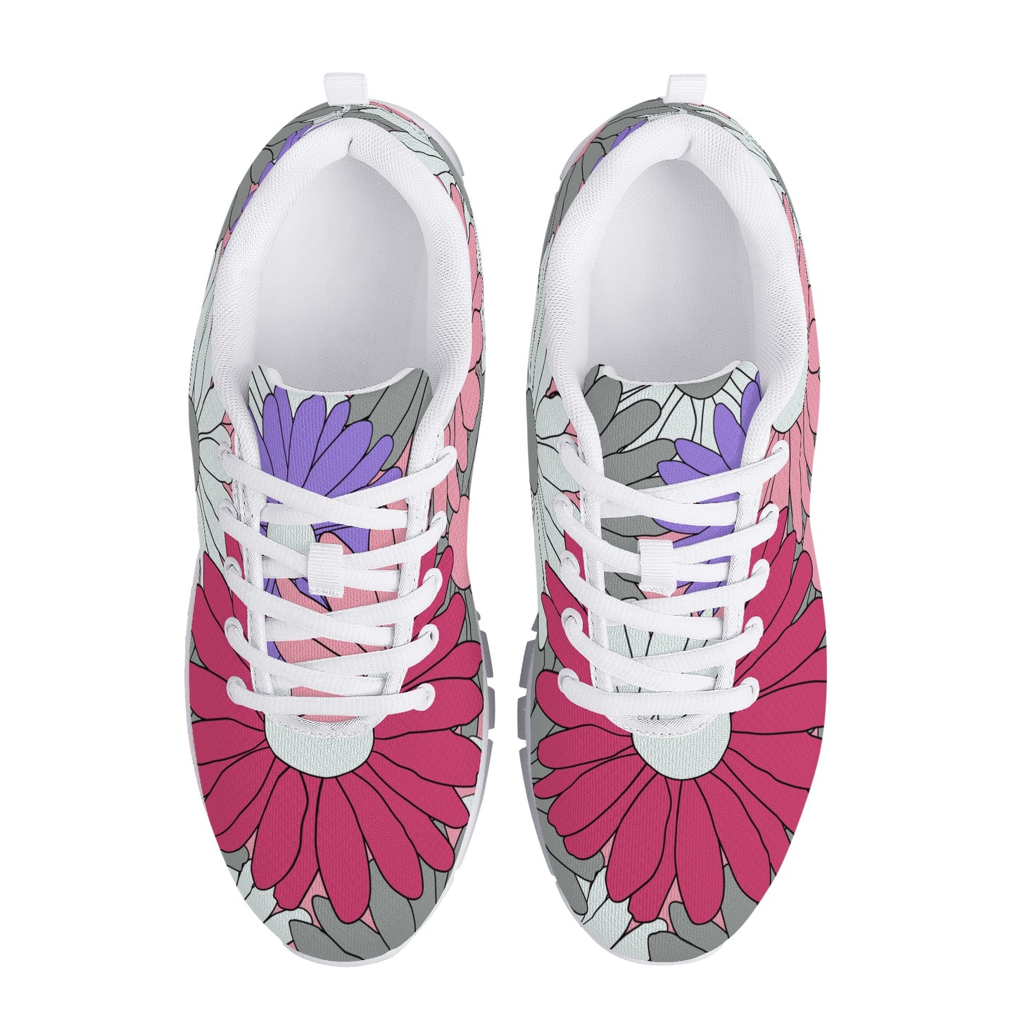 Daisy Flower Design Women's Running Shoes