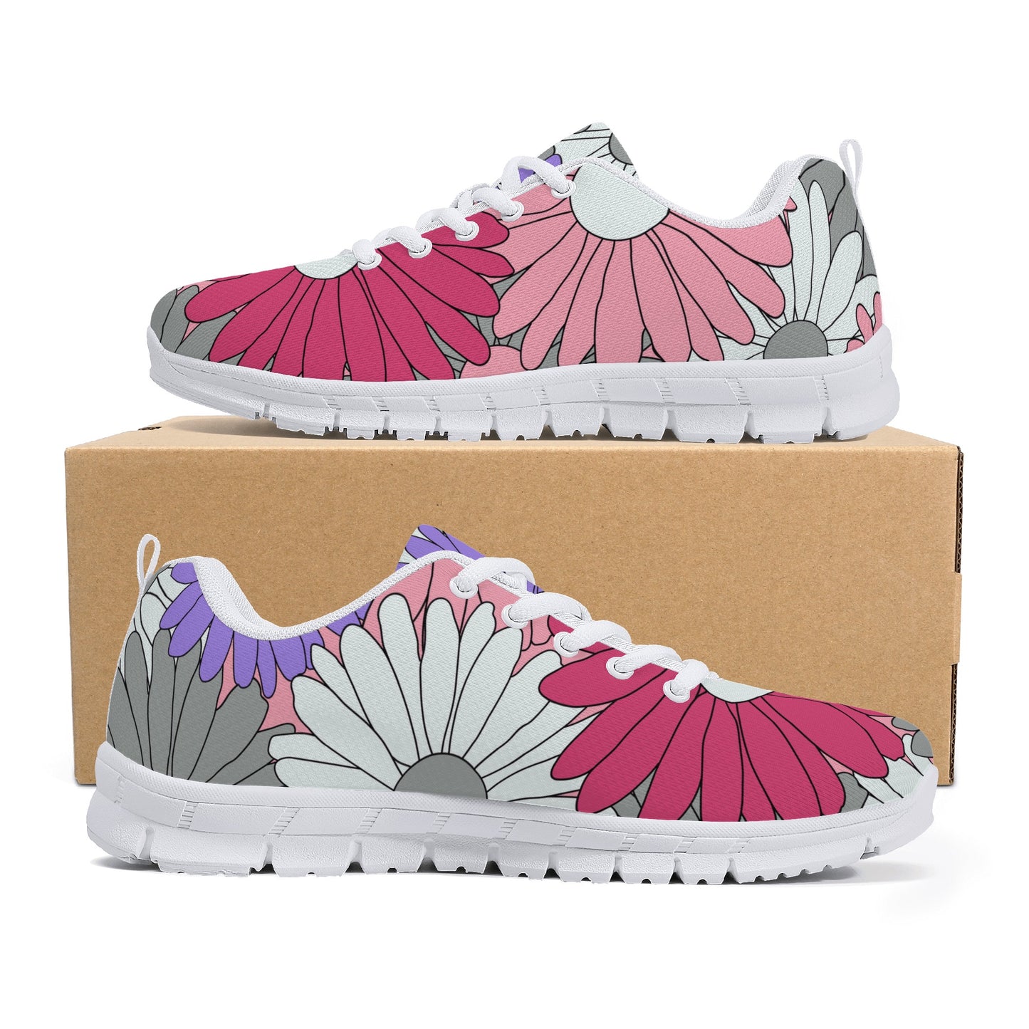 Daisy Flower Design Women's Running Shoes