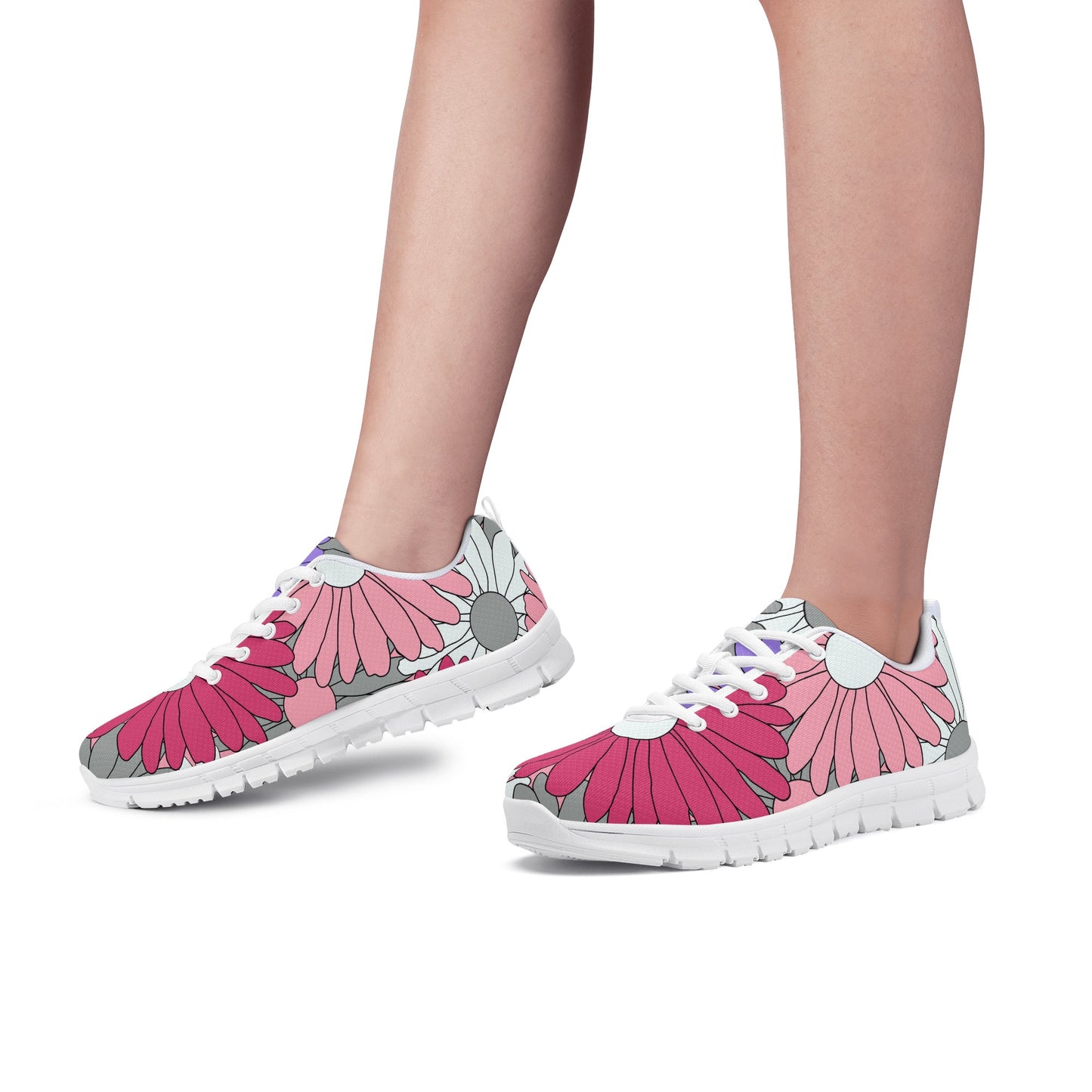 Daisy Flower Design Women's Running Shoes