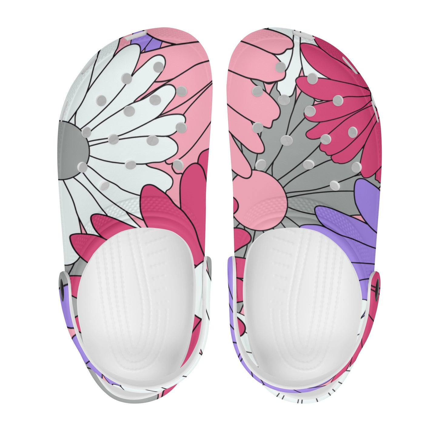 Daisy Flower Women's  Clogs