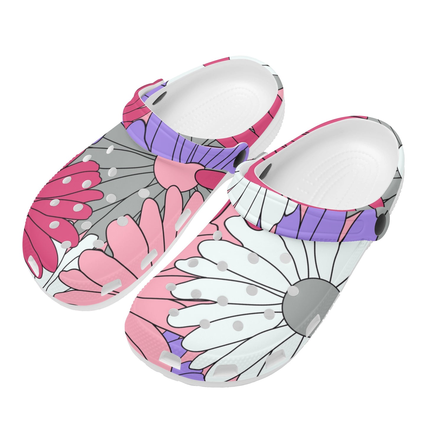 Daisy Flower Women's  Clogs