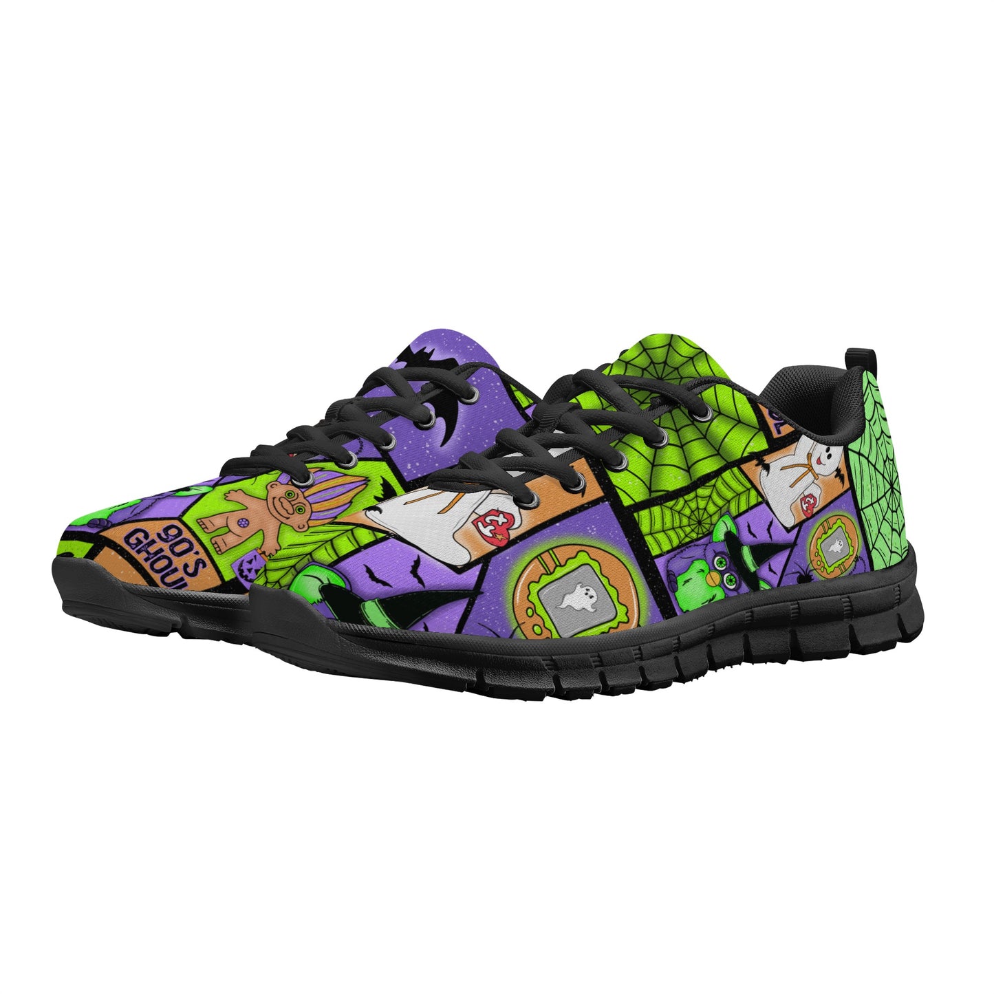 Halloween 90s Ghoul Womens Running Shoes Classic D23-W